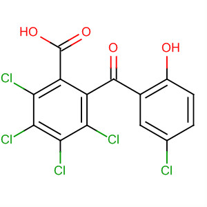 Benzoic acid, 2,3,4,5-tetrachloro-6-(5-chloro-2-hydroxybenzoyl)-
