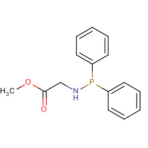 Glycine, N-(diphenylphosphinyl)-, methyl ester molecular structure