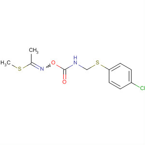 Ethanimidothioic acid,N-[[[[(4-chlorophenyl)thio]methylamino]carbonyl]oxy]-, methyl ester