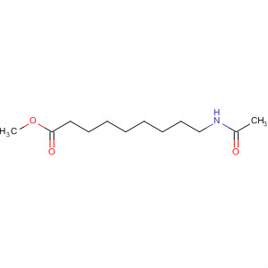 Nonanoic acid, 9-(acetylamino)-, methyl ester molecular structure