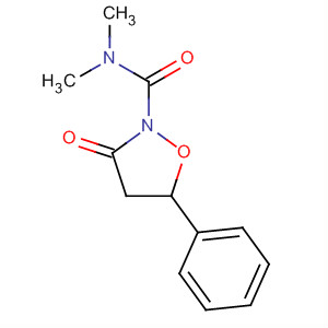 2-Isoxazolidinecarboxamide, N,N-dimethyl-3-oxo-5-phenyl- molecular structure