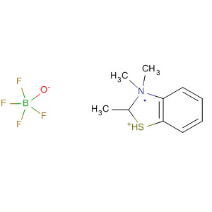 Benzothiazolium, 2,3-dihydro-2,3,3-trimethyl-, tetrafluoroborate(1-) molecular structure