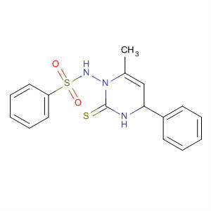 Benzenesulfonamide,N-(3,4-dihydro-6-methyl-4-phenyl-2-thioxo-1(2H)-pyrimidinyl)-