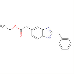 1H-Benzimidazole-5-acetic acid, 2-(phenylmethyl)-, ethyl ester