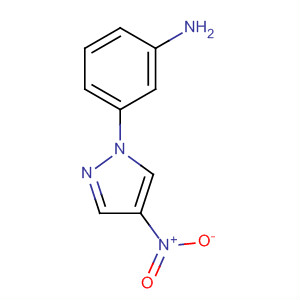 Benzenamine, 3-(4-nitro-1H-pyrazol-1-yl)-