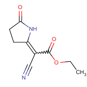 Acetic acid, cyano(5-oxo-2-pyrrolidinylidene)-, ethyl ester