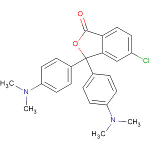 1(3H)-Isobenzofuranone, 5-chloro-3,3-bis[4-(dimethylamino)phenyl]-