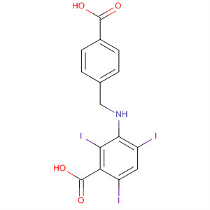 Benzoic acid, 3-[[(4-carboxyphenyl)methyl]amino]-2,4,6-triiodo-