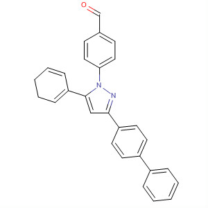 Benzaldehyde,4-(3-[1,1'-biphenyl]-4-yl-4,5-dihydro-5-phenyl-1H-pyrazol-1-yl)-