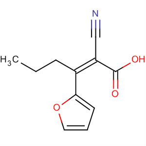 2-Hexenoic acid, 2-cyano-3-(2-furanyl)-, (Z)-