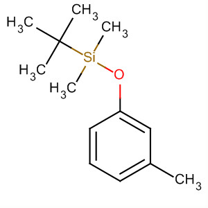 Silane, (1,1-dimethylethyl)dimethyl(3-methylphenoxy)- molecular structure