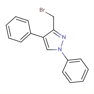 1H-Pyrazole, 3-(bromomethyl)-1,4-diphenyl-