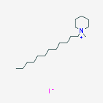 1-dodecyl-1-methyl-3,4,5,6-tetrahydro-2H-pyridine molecular structure