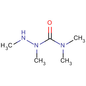 Hydrazinecarboxamide, N,N,1,2-tetramethyl- molecular structure