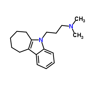 N,N-dimethyl-3-(7,8,9,10-tetrahydrocyclohepta[b]indol-5(6H)-yl)propan-1-amine