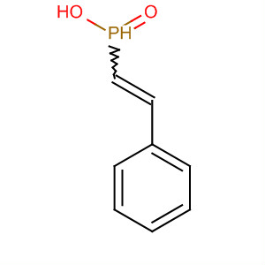 Phosphinic acid, (2-phenylethenyl)- molecular structure