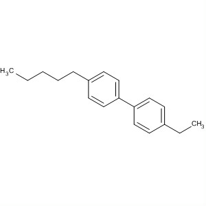 1,1'-Biphenyl, 4-ethyl-4'-pentyl- molecular structure