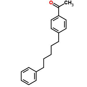 1-[4-(5-phenylpentyl)phenyl]ethanone