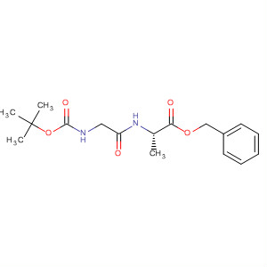 L-Alanine, N-[N-[(1,1-dimethylethoxy)carbonyl]glycyl]-, phenylmethylester