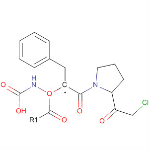 Carbamic acid, [2-[2-(chloroacetyl)-1-pyrrolidinyl]-2-oxoethyl]-,phenylmethyl ester, (S)- molecular structure