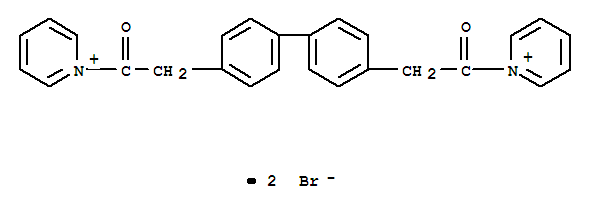 1,1'-[biphenyl-4,4'-diylbis(1-oxoethane-2,1-diyl)]dipyridinium dibromide