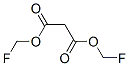 Malonic acid bis(fluoromethyl) ester molecular structure