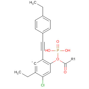 Phosphonic acid, [5-chloro-2-[(4-ethylphenyl)ethynyl]phenyl]-, monoethylester