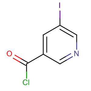 3-Pyridinecarbonyl chloride, 5-iodo- molecular structure
