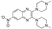 Quinoxaline, 2,3-bis(4-methyl-1-piperazinyl)-6-nitro-