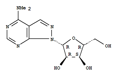 N,N-dimethyl-1-pentofuranosyl-1H-pyrazolo[3,4-d]pyrimidin-4-amine