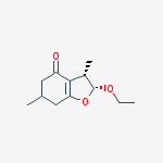 4(2H)-BENZOFURANONE,2-ETHOXY-3,5,6,7-TETRAHYDRO-3,6-DIMETHYL-,(2R,3S)-REL-