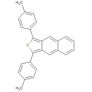 Naphtho[2,3-c]thiophene, 1,3-bis(4-methylphenyl)- molecular structure