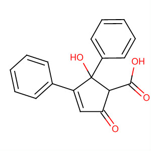 3-Cyclopentene-1-carboxylic acid, 2-hydroxy-5-oxo-2,3-diphenyl-
