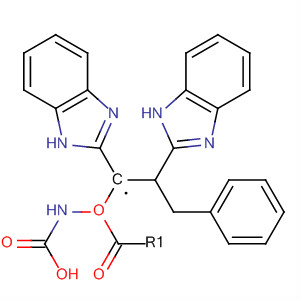 Carbamic acid, [1,2-bis(1H-benzimidazol-2-yl)ethyl]-, phenylmethylester molecular structure