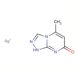 1,2,4-Triazolo[4,3-a]pyrimidin-7(1H)-one, 5-methyl-, silver(1+) salt
