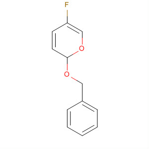 2H-Pyran, 5-fluorotetrahydro-2-(phenylmethoxy)- molecular structure