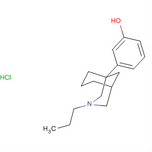 Phenol, 3-(3-propyl-3-azabicyclo[3.3.1]non-1-yl)-, hydrochloride molecular structure