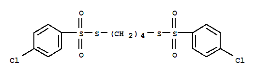 S-(4-(((4-Chlorophenyl)(dioxido)sulfanyl)thio)butyl) 4-chlorobenzenesulfonothioate