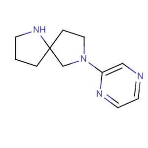 1,7-Diazaspiro[4.4]nonane, 7-pyrazinyl- molecular structure