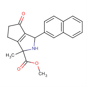 Cyclopenta[c]pyrrole-1-carboxylic acid,1,2,3,4,5,6-hexahydro-1-methyl-3-(2-naphthalenyl)-4-oxo-, methyl ester,(1S,3S)-