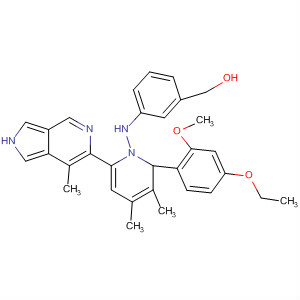 Benzenemethanol,3-[[6-(4-ethoxy-2-methoxyphenyl)-4,5,7-trimethyl-6H-pyrrolo[3,4-d]pyridazin-1-yl]amino]-