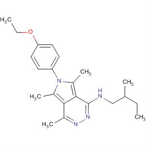 6H-Pyrrolo[3,4-d]pyridazin-1-amine,6-(4-ethoxyphenyl)-4,5,7-trimethyl-N-(2-methylbutyl)-