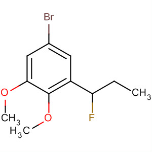 Benzene, 5-bromo-1-(1-fluoropropyl)-2,3-dimethoxy-