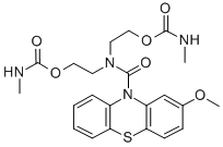 N,N-Bis(2-(((methylamino)carbonyl)oxy)ethyl)-2-methoxy-10H-phenothiazi ne-10-carboxamide