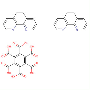 Benzenehexacarboxylic acid, compd. with 1,10-phenanthroline (1:2) molecular structure