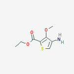 2-Thiophenecarboxylic acid, 4-amino-3-methoxy-, ethyl ester