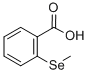 methylseleno-2-benzoic acid molecular structure