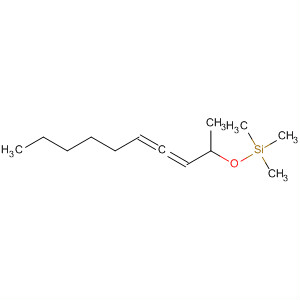Silane, trimethyl[(1-methyl-2,3-nonadienyl)oxy]- molecular structure