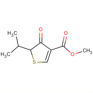 3-Thiophenecarboxylic acid, tetrahydro-5-(1-methylethyl)-4-oxo-, methylester