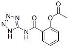 BENZAMIDE, 2-(ACETYLOXY)-N-1H-TETRAZOL-5-YL- molecular structure